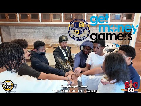 Get Money Gamers At Denzel Washington School Of The Arts - Paid Gaming Session With HipHopGamer