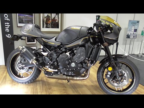 YAMAHA XSR900 Knight of the "9" 2023 Pre-development accessories equipped model