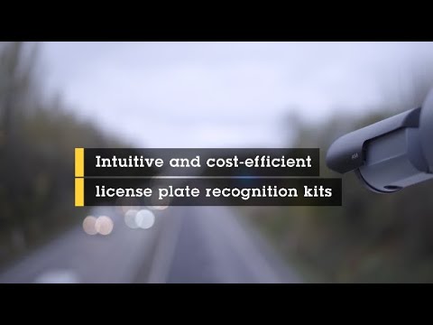 Intuitive and efficient license plate recognition kits