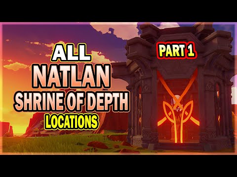 All Natlan Shrine of Depth Locations - Part 1: 4 Shrines | Genshin Impact Shrine of Depths Guides