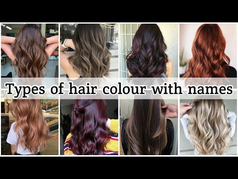 Types of hair colour with names • Hair colour for Indian skin tone • STYLE POINT