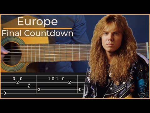 Final Countdown - Europe (Simple Guitar Tab)