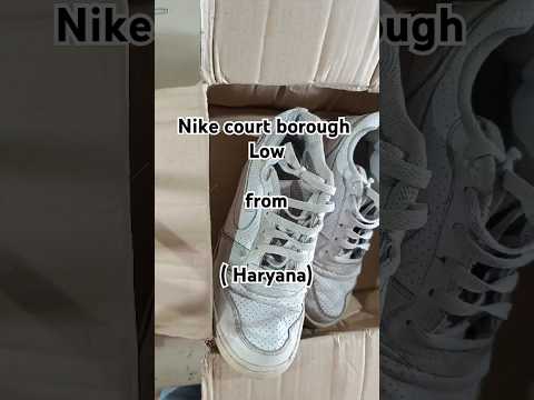 Nike court borough low from Haryana.  #nike #nikecourt #shoerepair #restoration #repair