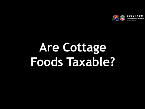 Are Cottage Foods Taxable?