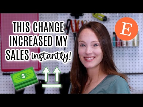 Changes you can make RIGHT now to increase your Etsy sales in 2022