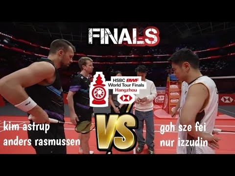 FINALS : astrup/rasmussen [DEN] VS goh/izzudin [MAL] | hsbc bwf world tour finals 2024