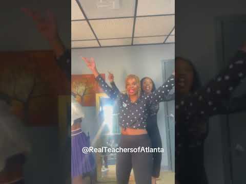 Its a Dressing Room Party!!! #realteachersofatlanta #teacherpodcast #teacher #atlanta #bts #shorts