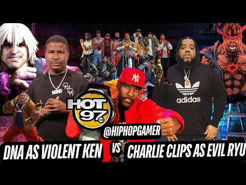 BATTLE RAP: DNA Vs CHARLIE CLIPS As Violent Ken Vs Evil Ryu Who Won? | HipHopGamer SF6