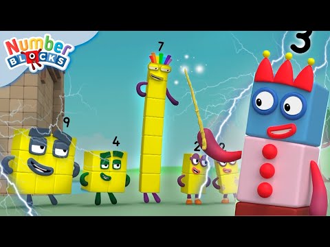 Numberland Halloween Challenge 🎃 | Creepy Counting for Kids | @Numberblocks