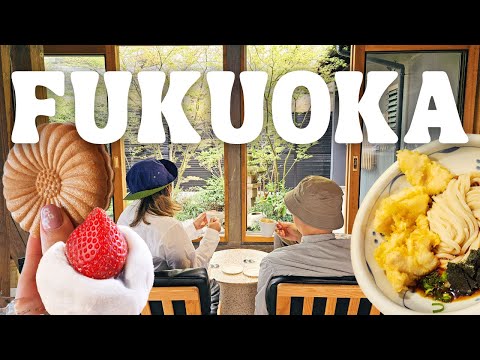 Fukuoka Japan Vlog 🇯🇵 Cafe Hopping, Ohori Park, Spring in Japan, Things to Do in Fukuoka 2024