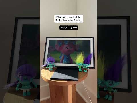 "Alexa, enable the Trolls theme!" | Trolls x Alexa