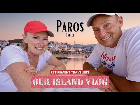 PAROS, GREECE | Antiparos | Greek Island Hopping Retirement Vlog #76