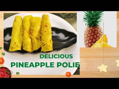 #pineapple poli #polirecipe #pineapplerecipes#obbatturecipe#holigerecipe#obbattu #holige