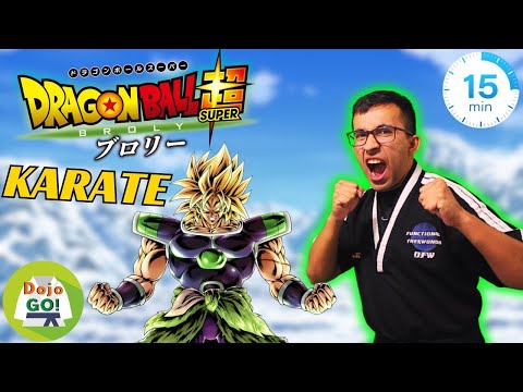 15 Minute Karate Lesson For Kids | Dragon Ball Super Broly | Dojo Go!