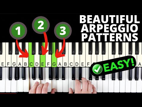 Beautiful Arpeggio Patterns for Beginners (Easy!!)