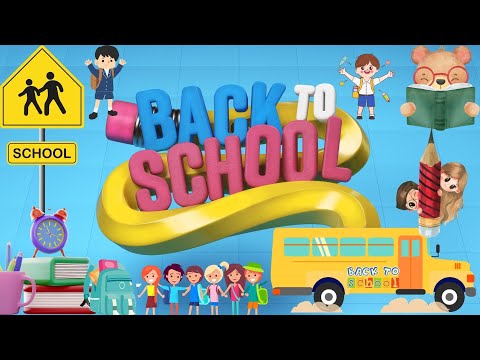 Back to School Song/Kids Phonic Song/Back to school Supplies/Kids Learning /Back to school Fun