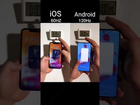 Android vs iOS speedtest #shorts