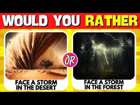 Would You Rather? Survivor Edition 🌊😲 | Random Quizzes