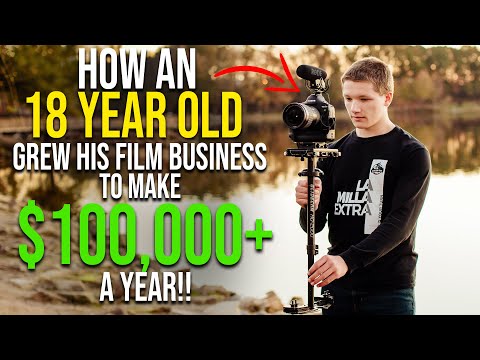 How an 18 Year Old Grew His Film Business to Make $100,000+ a Year!