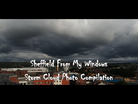 Sheffield Storm Clouds From My Windows