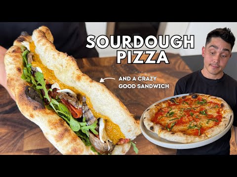 How To Make Sourdough Pizza & A Sandwich You NEED To Try