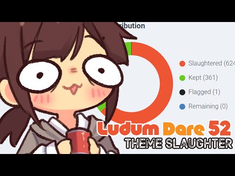 Let's join a game jam!! OWO【LD52】