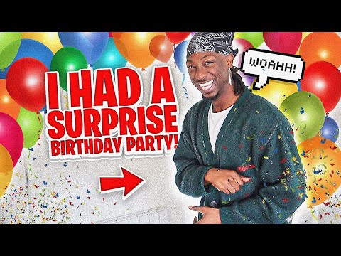 I Had A Surprise Birthday Party!