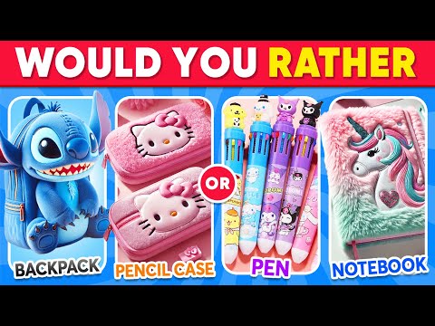 Would You Rather - Build Your Fantasy World 📚🎒🤩 School Edition