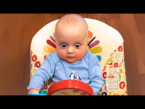 Try Not To Laugh Funny Baby Reacting Everything - Funny Baby Videos | BABY BROS