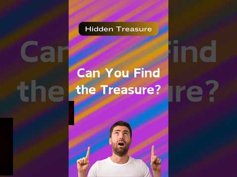 Hidden Treasure | Can You Find the Treasure? #riddles #quiz #quizx