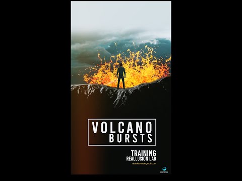 VOLCANO BURSTS - TRAINING REALLUSION LAB