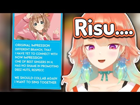 Kiara's First Impression of Risu And What kind Of Relationship They have  [Hololive ID/EN]