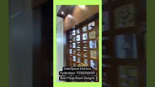 InnerSpace Interiors Hyderabad || Get Best Pooja Mandir Designs for your Home, #besthomeinteriors