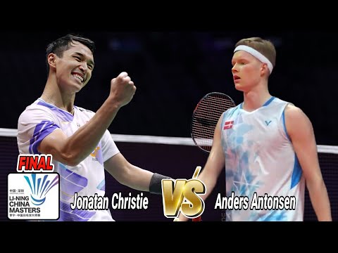 Jonatan Christie vs Anders Antonsen || Final China Masters 2024