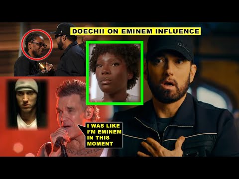 Doechii on Eminem Influence in Denial is a River, “Em Was Right” Robbie Williams Shares Biopic Story