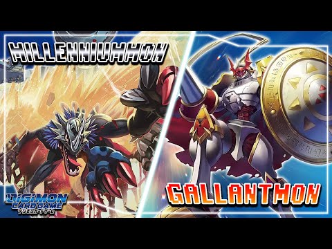 Digimon Card Game : Millenniummon (Black) VS Gallantmon (Red)