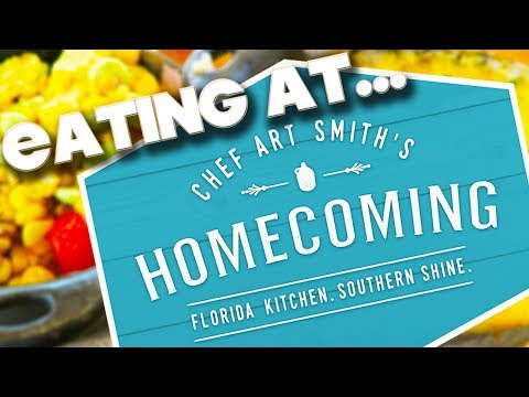 EATING AT - CHEF ART SMITH'S HOMECOMIN' - DISNEY SPRINGS