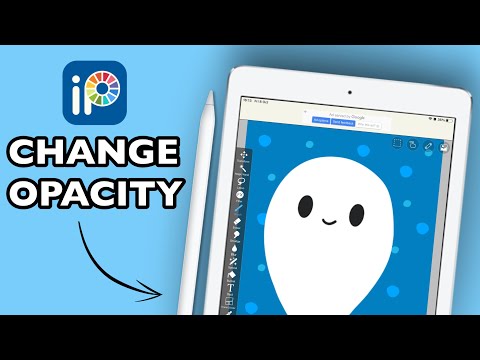 How to CHANGE OPACITY in ibisPaint