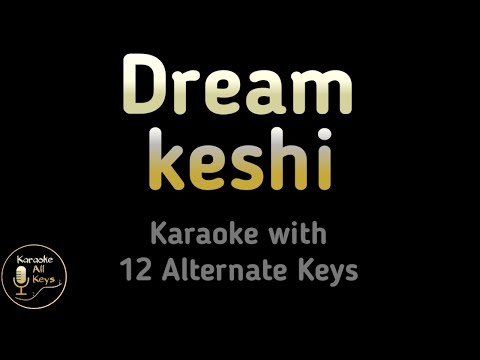 keshi - Dream Karaoke Instrumental Lower Higher Female & Original Key