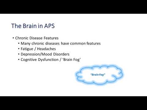 2019 APS Patients Day Part 4 - How does APS affect the brain