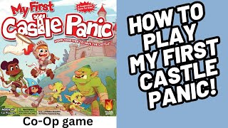 How to Play My First Castle Panic Board Game!