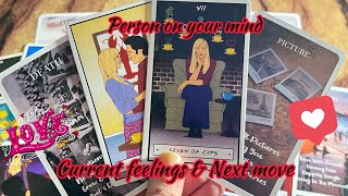 Person on your mind : Current Feeling/emotions of your person💞Next action 🫣Hindi tarot card reading