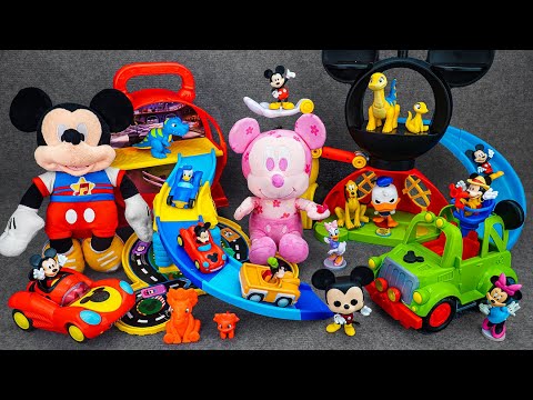 Satisfying with Unboxing Minnie Mouse Roller Coaster Jumbo Fun House Playset | Review Toys ASMR