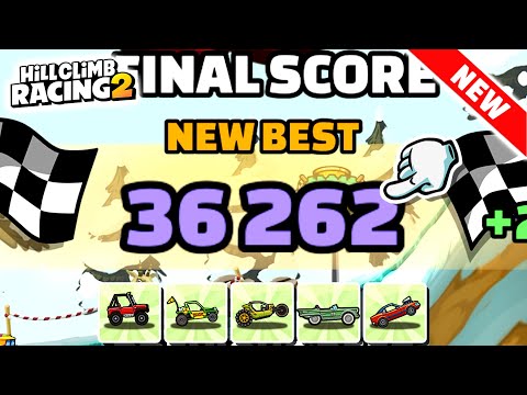 Hill Climb Racing 2 - 36262 points in AFTER HOURS RIDER Team Event (40k Strategy)