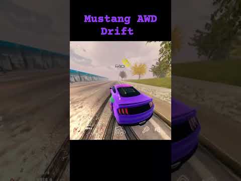 Mustang AWD Drift setup Car parking multiplayer #cpm