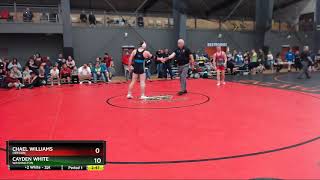 Junior 170 Chael Williams Oregon Vs Cayden White Washington