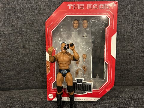 WWE Ultimate Edition The Rock Unboxing & Review