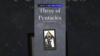 Collaboration and Mastery: The Three of Pentacles Tarot Card | Tarot Talks Short #tarot