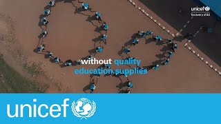 UNICEF Quality Assurance lab ensures children have access to top-quality education supplies