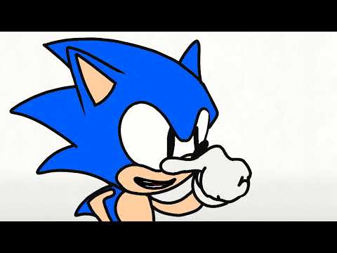 The last sonic standing will be the winner! (flipaclip animation)